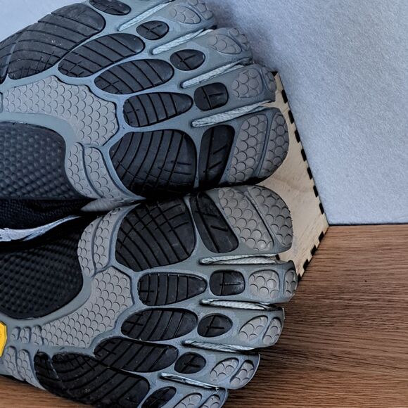 Vibram FiveFingers LS Bikila Womens Size EU 39 US 8 Gray Black W358 Sandals Shoe - Picture 11 of 12